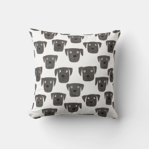 Cojín Decorativo Black Labrador Retriever Cute
