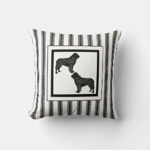 Cojín decorativo Black Newfoundland