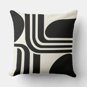 Cojín Decorativo Black Ribbon Geometry III