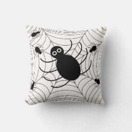 Cojín Decorativo Black Spider Web