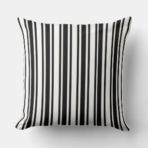 Cojín decorativo Black Stripe/Chevron