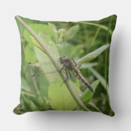 Cojín Decorativo Black-tailed Skimmer Throw Pillow