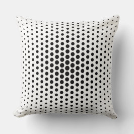 Cojín Decorativo Black Techno Dots Modern