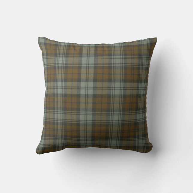 COJÍN DECORATIVO BLACK WATCH WEATHERED TARTAN 2 (Reverso)