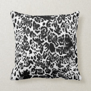 Cojín Decorativo Black & White leopard