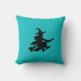 Cojín Decorativo Black Witches on Teal