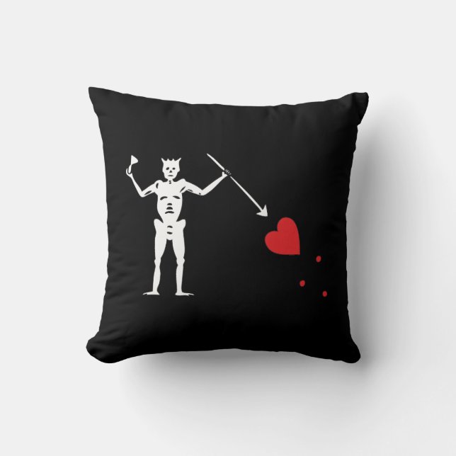 Cojín Decorativo Blackbeard Edward Teach (Anverso)