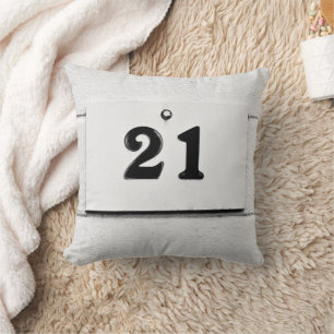 Cojín Decorativo Blackjack 21