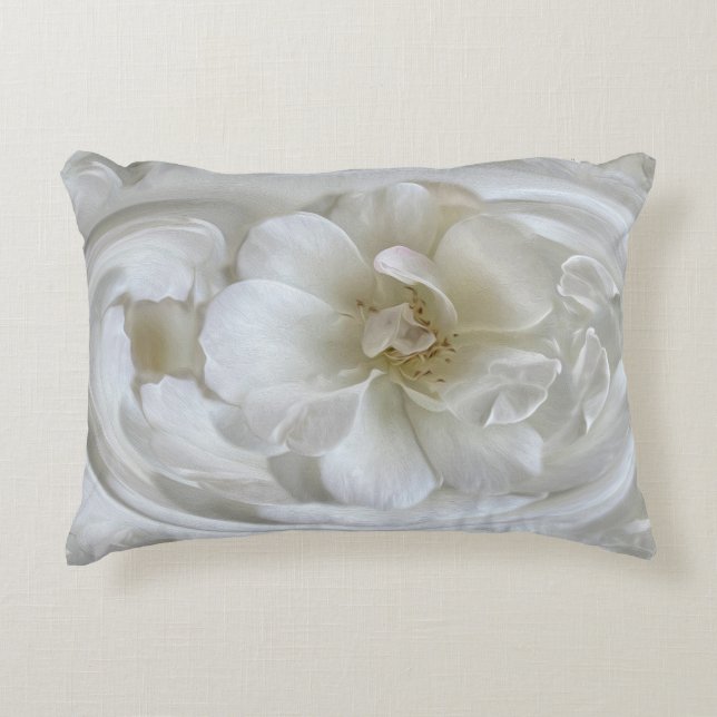Cojín Decorativo Blanco marfil (Anverso)