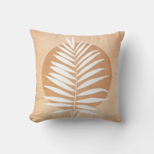 Cojín Decorativo Blanco Palma Fronda