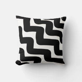Cojín Decorativo Blanco y negro  