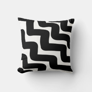 Cojín Decorativo Blanco y negro  