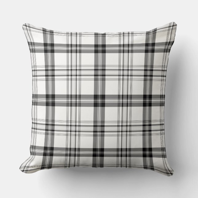 Cojín Decorativo Blanco y negro (Anverso)