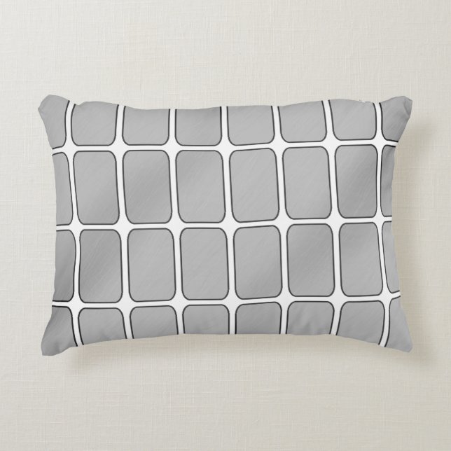 Cojín Decorativo Blank Silver Bars   (Anverso)