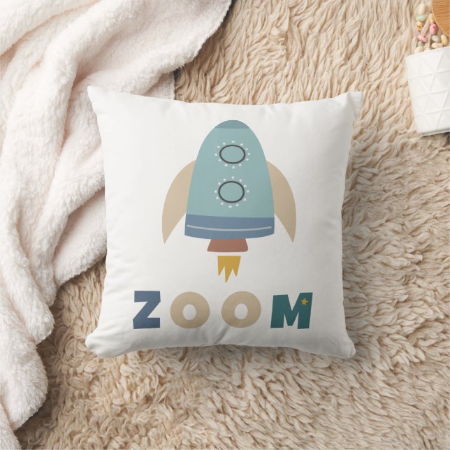 Cojín Decorativo Blast Off Zoom First Trip alrededor del Sol (Manta)