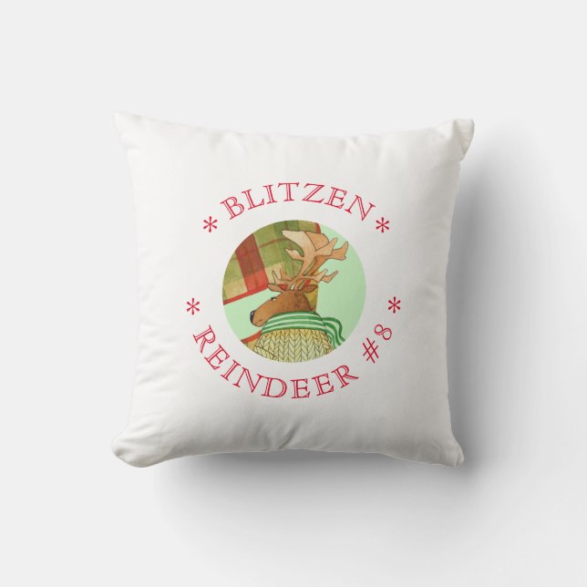 COJÍN DECORATIVO BLITZEN REINDEER Square (Anverso)