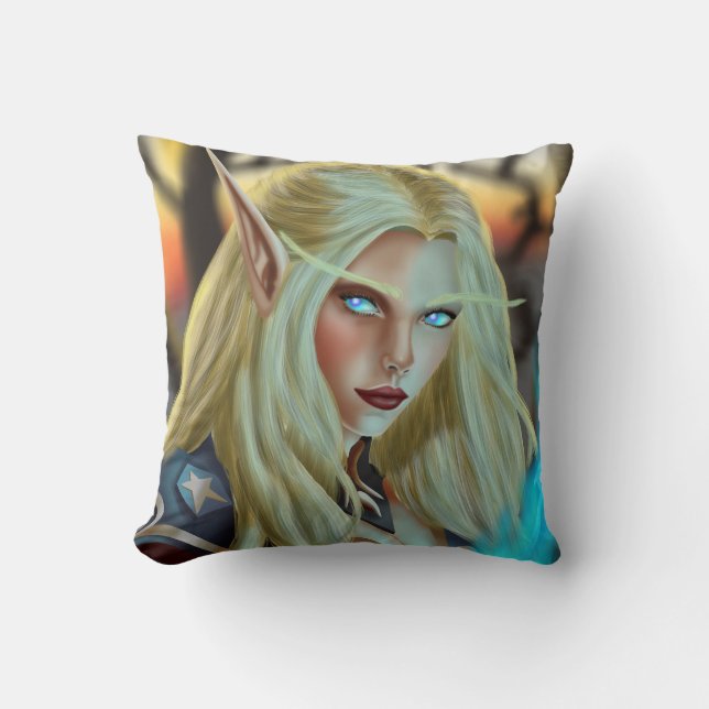 Cojín Decorativo Bloodelf Magician (Anverso)