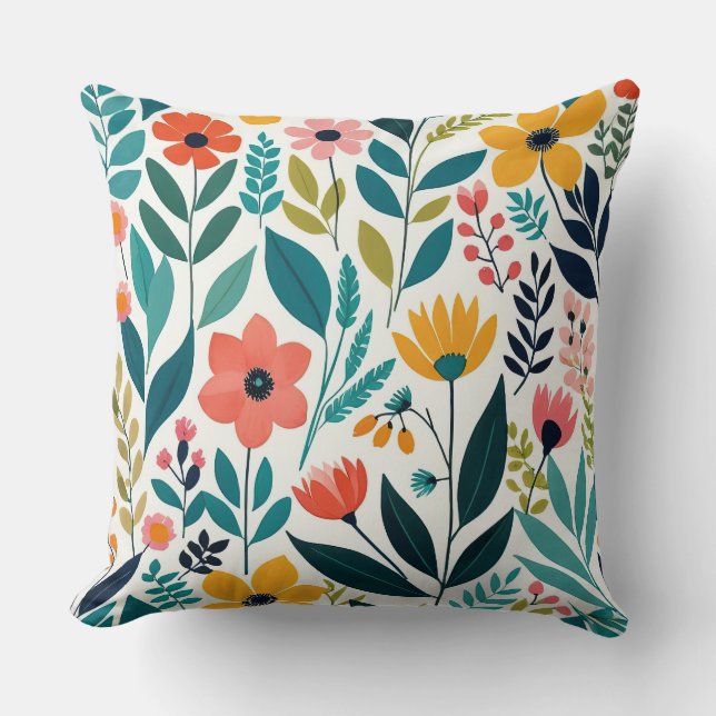 Cojín Decorativo Bloom Brightly (Anverso)