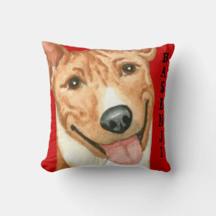 Cojín Decorativo Bloque de color Basenji