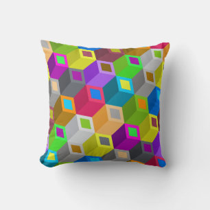 Cojín Decorativo Bloques De La Ciudad De Iso