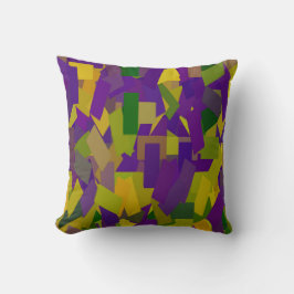 Cojín Decorativo Bloques de Mardi Gras