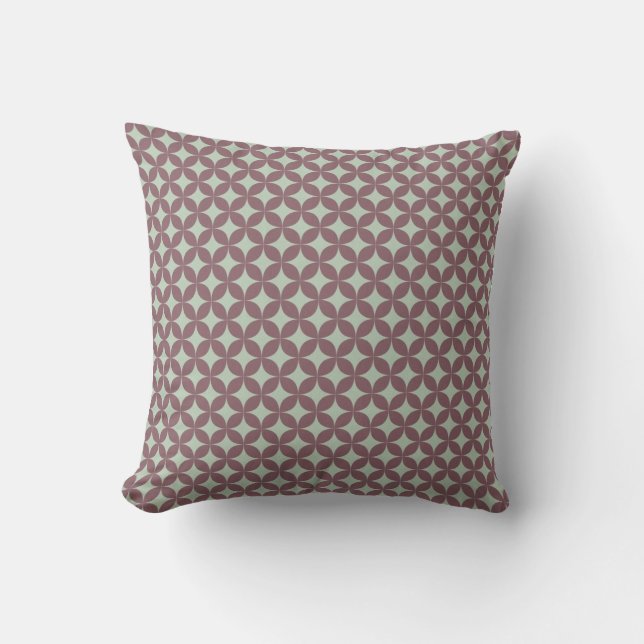 Cojín Decorativo Blue and Plum MOJO Pillow (Anverso)