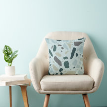 Cojín decorativo Blue Blobs de Detailsavvy