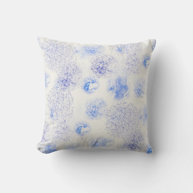 Cojín Decorativo Blue Blots (Anverso)