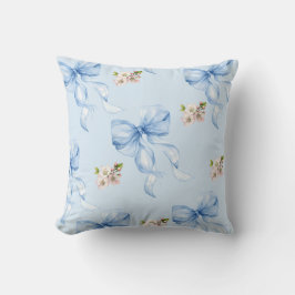 Cojín Decorativo Blue bow and cherry blossom