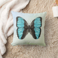 Blue Butterfly Insectos Art Nature Lover