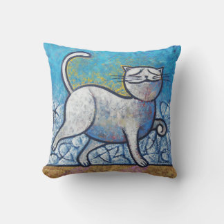Cojín Decorativo Blue Cat Picasso at Moonlight Decorative Throw Pil