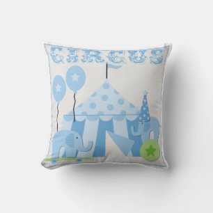 Cojín Decorativo Blue Circus Fun Pillow