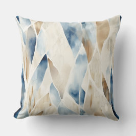 Cojín Decorativo Blue Cream Sea Sand Ocean Serenity