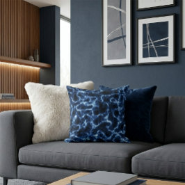 Cojín Decorativo Blue Energy Pulse