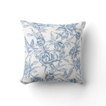 Blue French Toile