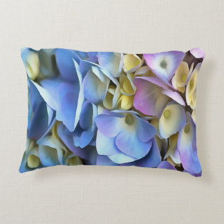 Cojín Decorativo Blue Hydrangea Shrub Bossom artístico