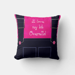 Cojín Decorativo Blue Jean Bib Overalls PILLOW