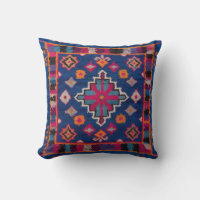 Blue Kilim Pillows UK: Clásica artesanía