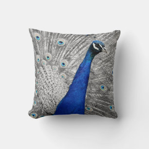 Cojín decorativo Blue Peacock