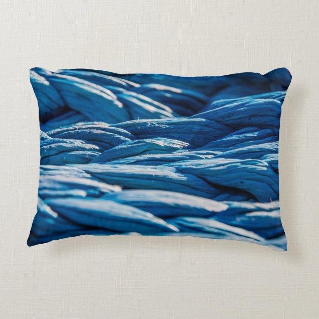 Cojín Decorativo Blue Rope (Reverso)