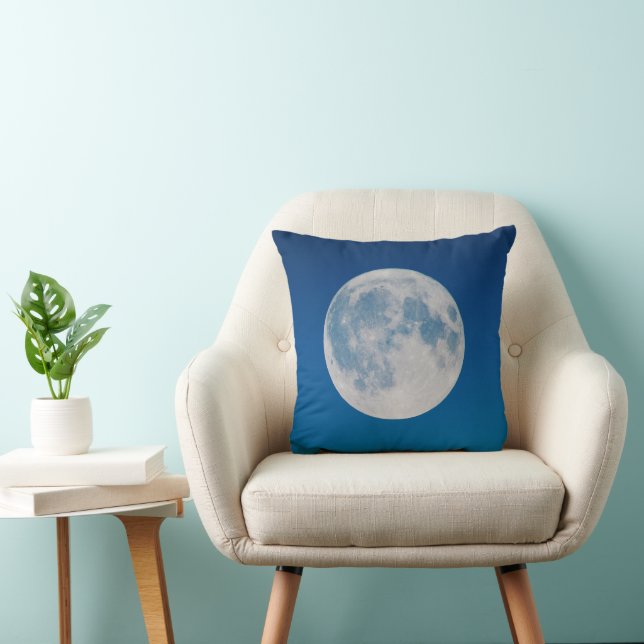 Cojín Decorativo Blue Sky Full Moon (Silla)