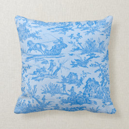 Cojín Decorativo Blue Toile