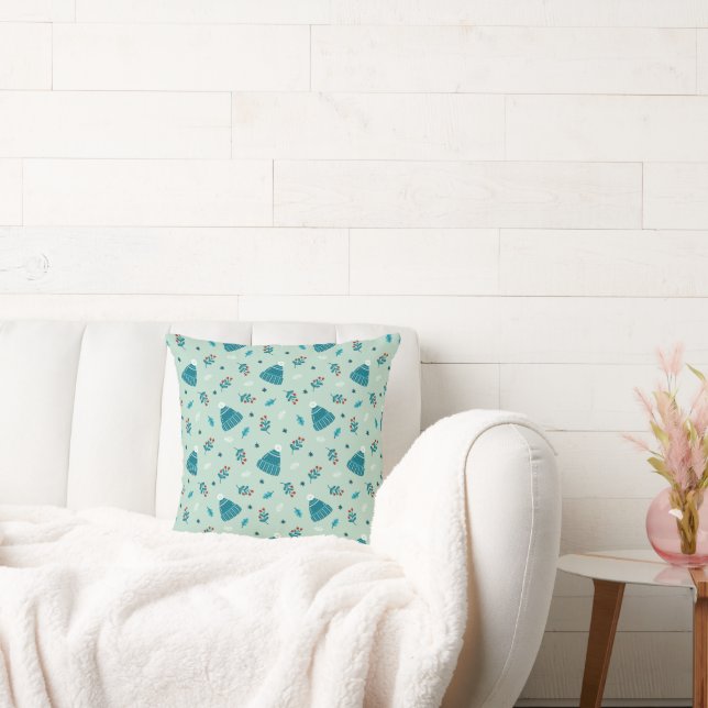 Cojín Decorativo Blue Winter Wonderland Accessories Pillow (Sofá)