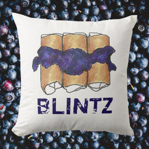 Cojín Decorativo Blueberry Blintz mezcla comida judía de Kosher Del