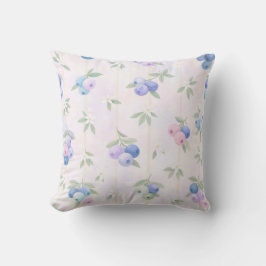 Cojín Decorativo blueberry pattern with leaves