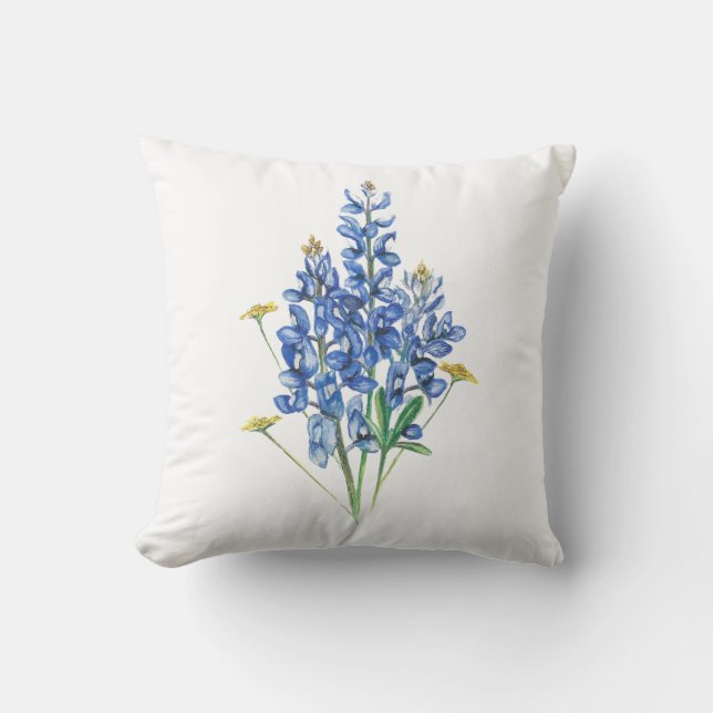 Cojín Decorativo Bluebonnets (Anverso)