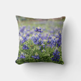 Cojín Decorativo Bluebonnets de Tejas (amor de Tejas!)