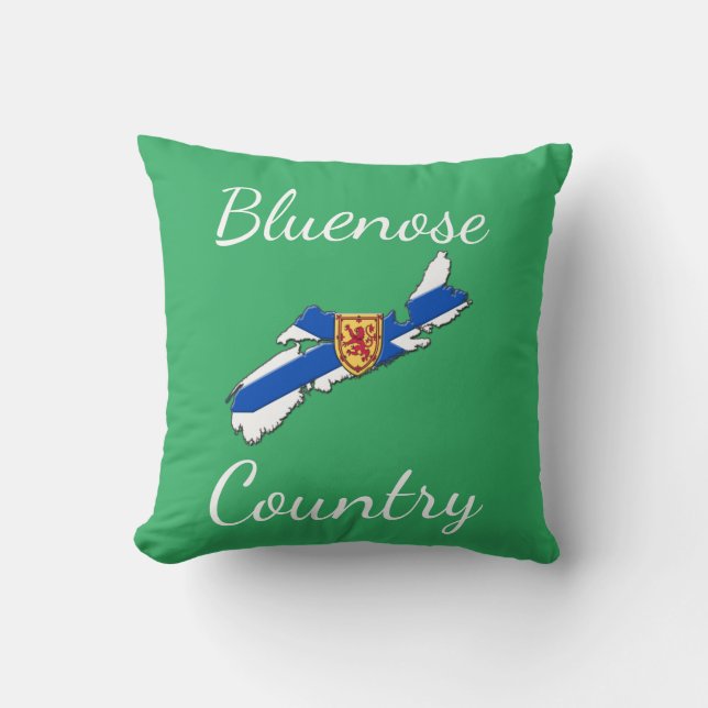 Cojín Decorativo Bluenose Country East Coast Nova Scotia pillow (Anverso)