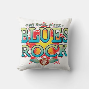 Cojín Decorativo Blues Rock Soul Cushion