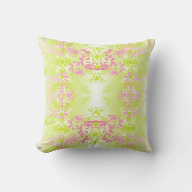 Cojín Decorativo Blush Citrus Manor (Anverso)